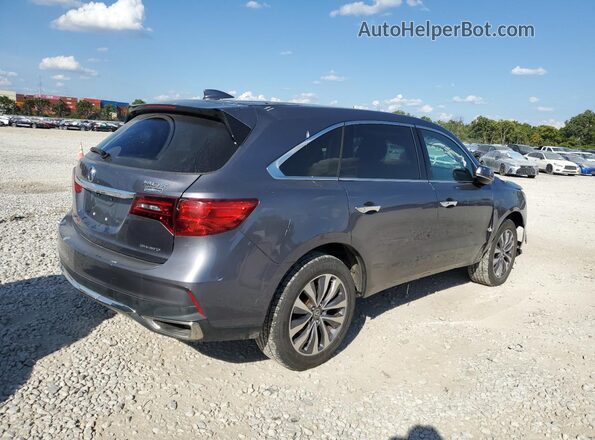 5J8YD4H38LL045981 2020 ACURA MDX Gray Задня права чверть