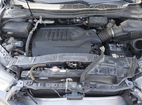 5J8YD4H38LL045981 2020 ACURA MDX Gray Вид задньої частини салону