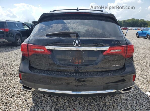 5J8YD4H53LL007446 2020 ACURA MDX Black Vista trasera