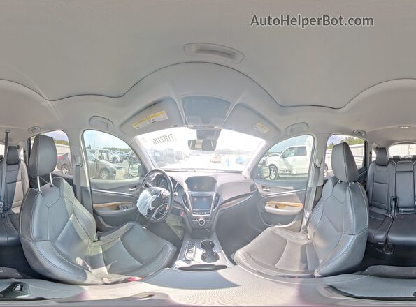 5J8YD4H53LL007446 2020 ACURA MDX Black Vista interior de 360 grados