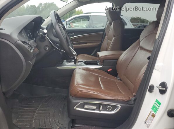 5J8YD4H54LL035658 2020 ACURA MDX White Вид салону спереду