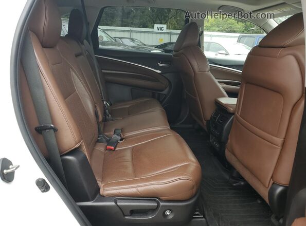 5J8YD4H54LL035658 2020 ACURA MDX White Вид задньої частини салону