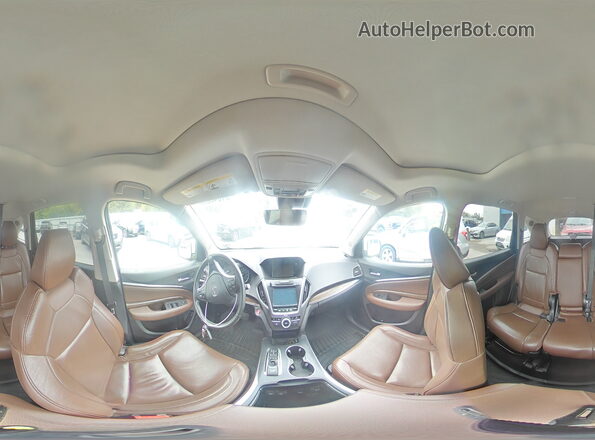 5J8YD4H54LL035658 2020 ACURA MDX White Панорамний вид салону 360°