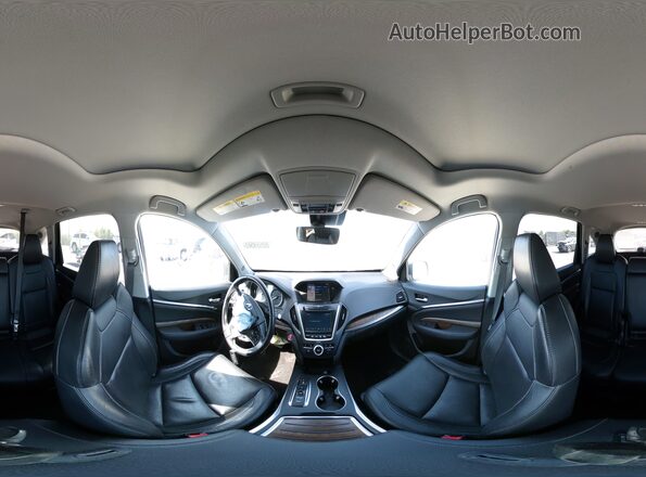 5J8YD4H56LL027206 2020 ACURA MDX Gray Панорамний вид салону 360°