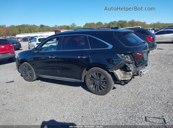 5J8YD4H5XLL008786 2020 ACURA MDX Black Widok wnętrza 360 stopni