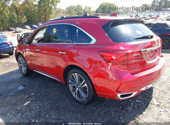 5J8YD7H51LL000237 2020 ACURA MDX Red უკანა მარცხენა