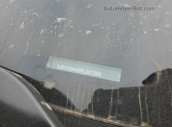 5J8YD9H49PL001399 2023 ACURA MDX Gray 