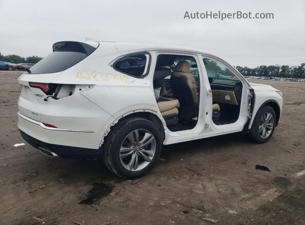 5J8YE1H32PL030605 2023 ACURA MDX White Задня права чверть