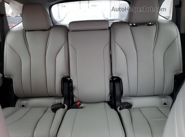 5J8YE1H40PL033558 2023 ACURA MDX Silver Հետևի նստատեղերի տեսք