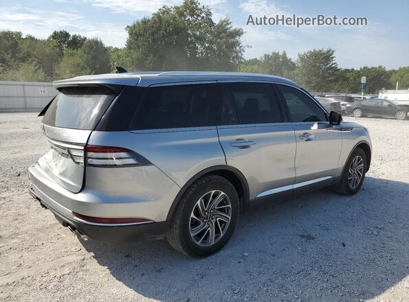 5LM5J6XC2MGL05897 2021 LINCOLN AVIATOR Silver Trasero derecho