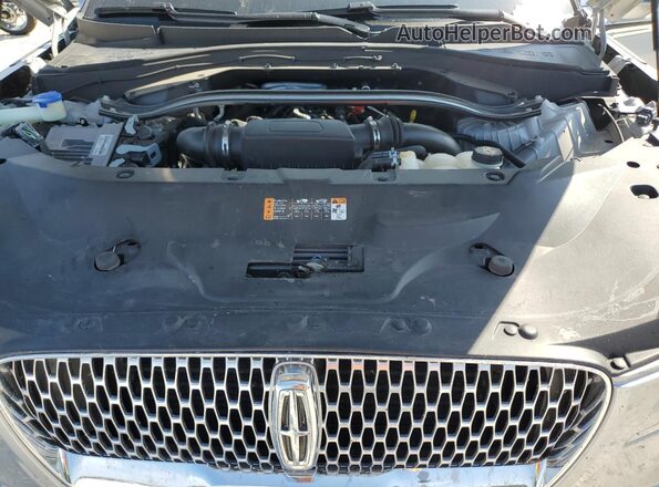 5LM5J6XC2MGL05897 2021 LINCOLN AVIATOR Silver Vista del compartimento del motor