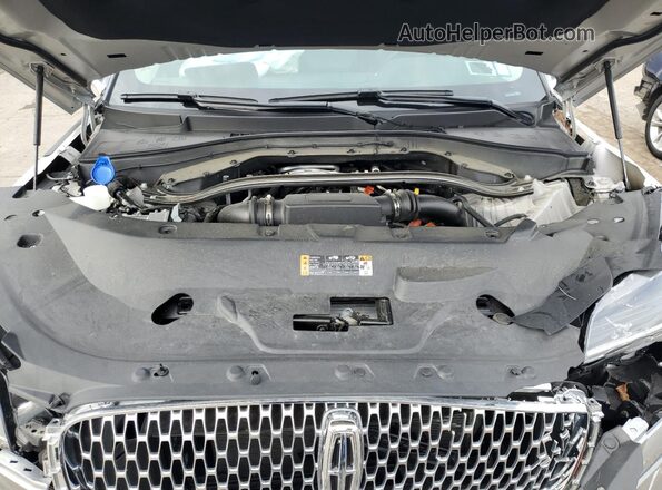 5LM5J6XC5RGL01124 2024 LINCOLN AVIATOR Silver Widok komory silnika