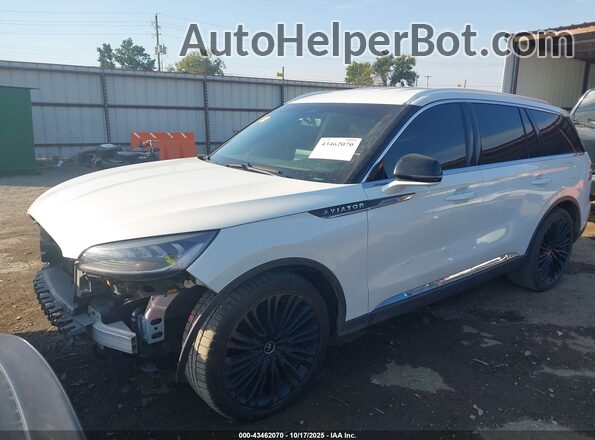 5LM5J7WC0LGL01787 2020 LINCOLN AVIATOR White Przód lewy
