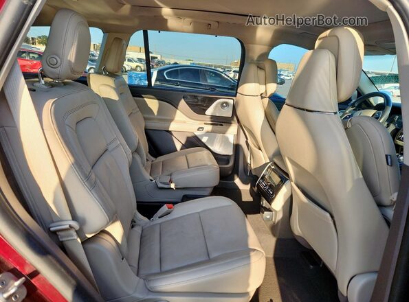 5LM5J7WC1LGL05976 2020 LINCOLN AVIATOR Burgundy Вид задньої частини салону