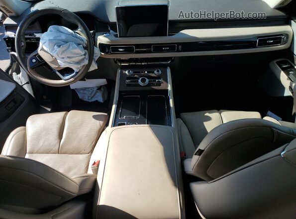 5LM5J7WC4MGL02801 2021 LINCOLN AVIATOR White Dashboard view