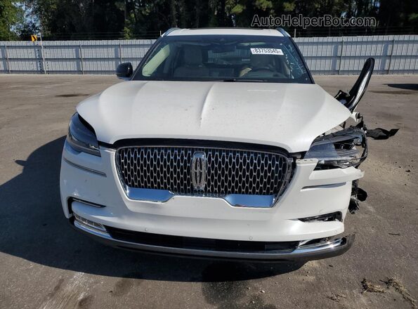 5LM5J7WC4MGL02801 2021 LINCOLN AVIATOR White Front view