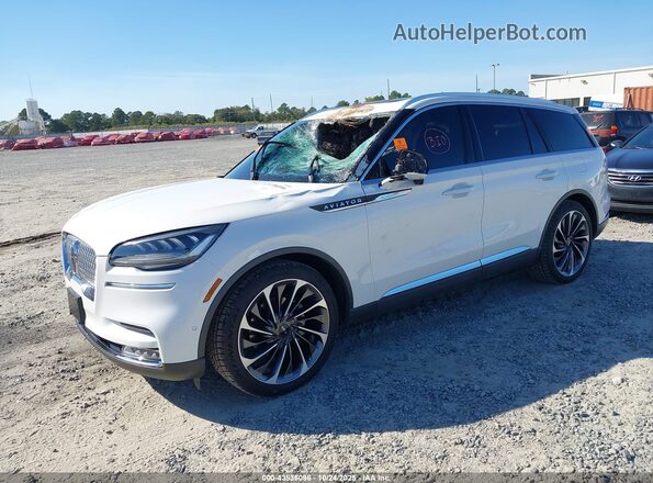 5LM5J7WC5MGL07814 2021 LINCOLN AVIATOR White Передня ліва чверть