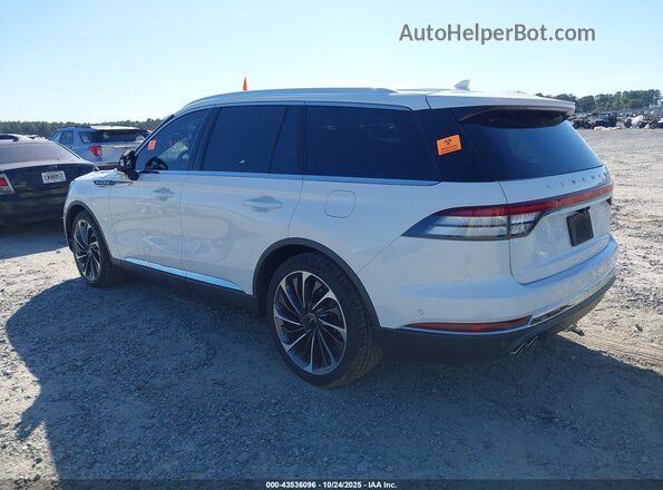 5LM5J7WC5MGL07814 2021 LINCOLN AVIATOR White Задня ліва чверть
