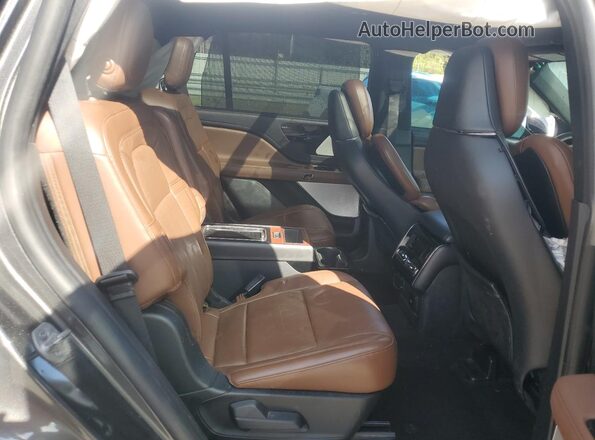 5LM5J7XC0LGL02694 2020 LINCOLN AVIATOR Black Հետևի նստատեղերի տեսք