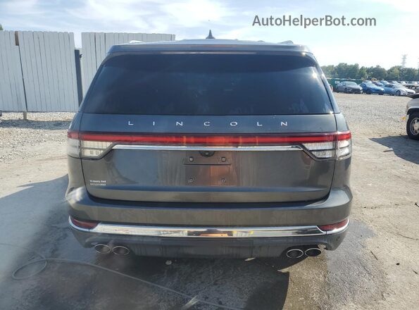 5LM5J7XC0LGL02694 2020 LINCOLN AVIATOR Black Հետևի տեսք