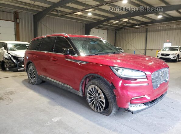 5LM5J7XC1LGL28964 2020 LINCOLN AVIATOR Red 