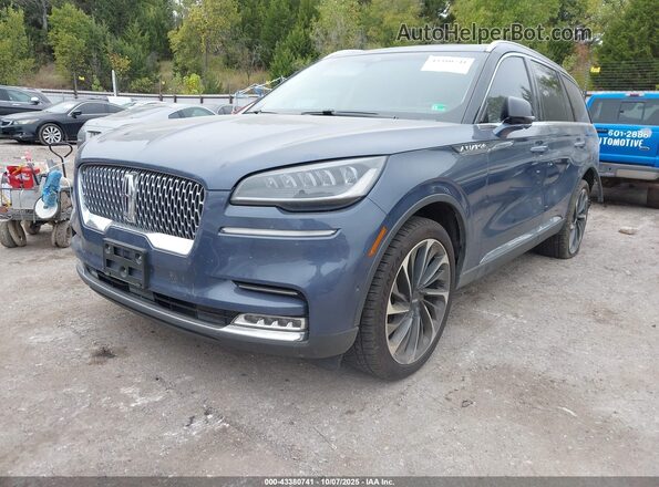 5LM5J7XC1MGL02270 2021 LINCOLN AVIATOR Blue 