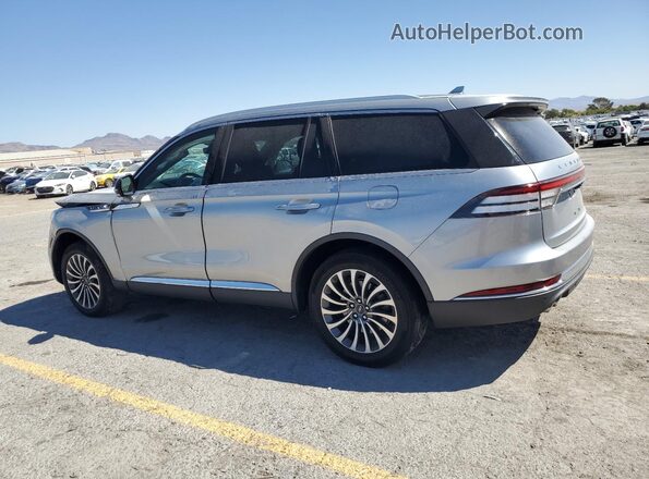 5LM5J7XC2LGL36278 2020 LINCOLN AVIATOR Silver Trasero izquierdo