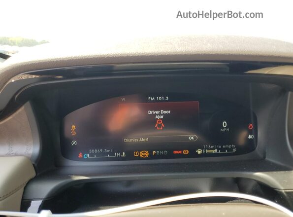 5LM5J7XC2MGL12368 2021 LINCOLN AVIATOR Gold Instrument cluster view