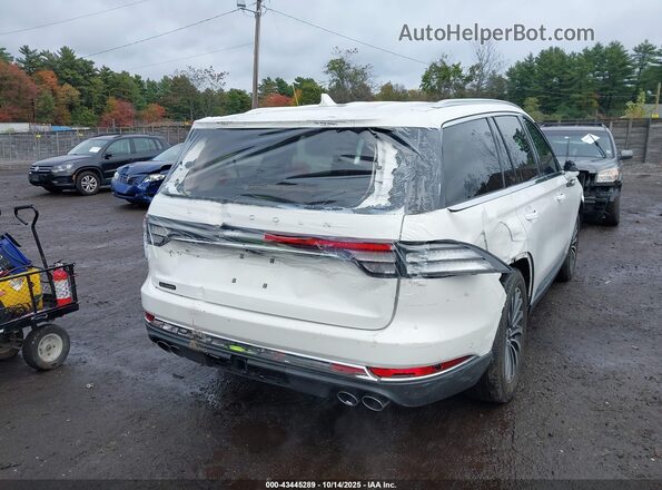 5LM5J7XC4NGL18318 2022 LINCOLN AVIATOR White 