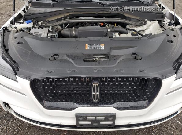 5LM5J7XC4RGL04165 2024 LINCOLN AVIATOR White ძრავის განყოფილების ხედი