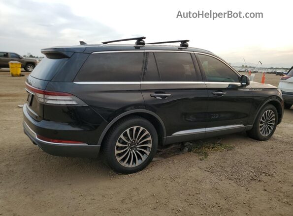 5LM5J7XC5LGL01413 2020 LINCOLN AVIATOR Черный Задняя правая четверть