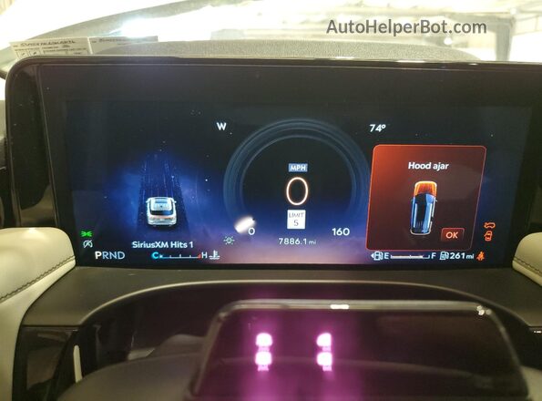 5LM5J7XC6SGL03136 2025 LINCOLN AVIATOR White Instrument cluster view