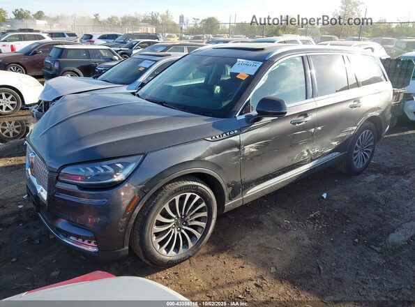 5LM5J7XC8LGL32493 2020 LINCOLN AVIATOR Gray Front left
