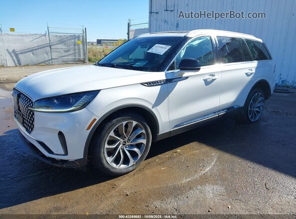 5LM5J7XC8SGL10654 2025 LINCOLN AVIATOR White Передня ліва чверть