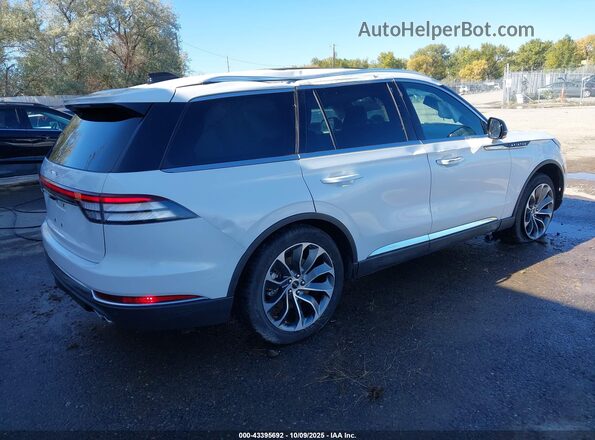 5LM5J7XC8SGL10654 2025 LINCOLN AVIATOR White Задня права чверть
