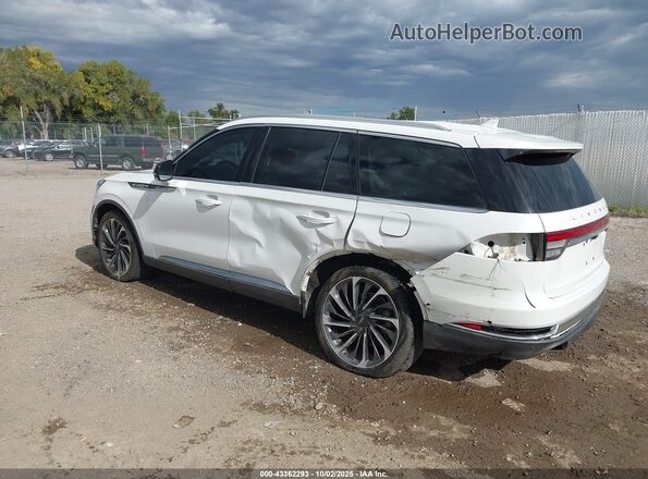 5LM5J7XC9LGL34625 2020 LINCOLN AVIATOR White Trasero izquierdo