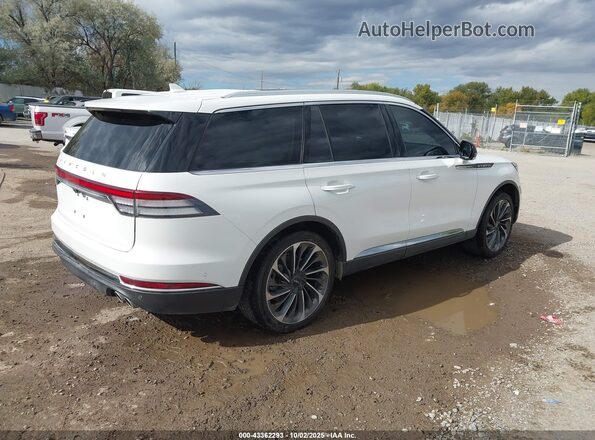 5LM5J7XC9LGL34625 2020 LINCOLN AVIATOR White Trasero derecho