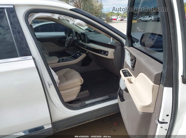 5LM5J7XC9LGL34625 2020 LINCOLN AVIATOR White Vista interior delantera