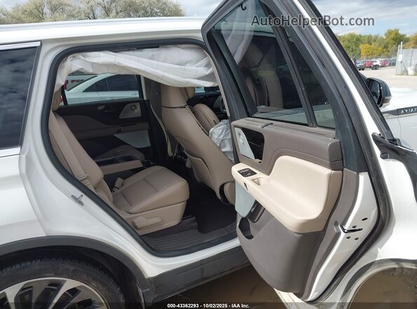5LM5J7XC9LGL34625 2020 LINCOLN AVIATOR White Vista de la etiqueta del VIN