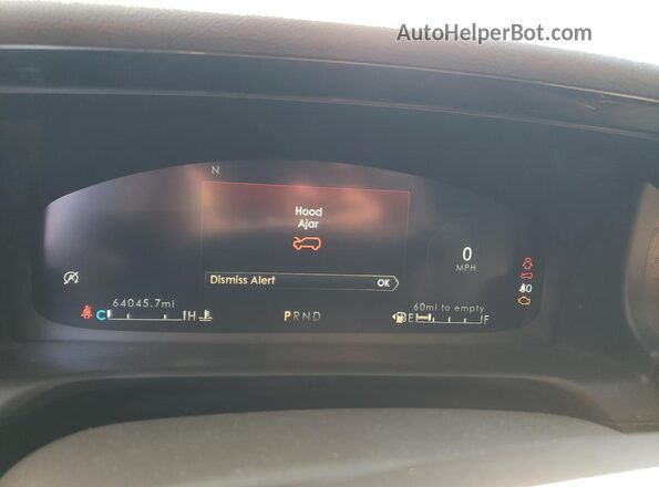 5LM5J7XC9MGL09404 2021 LINCOLN AVIATOR Red Vista del cuadro de instrumentos