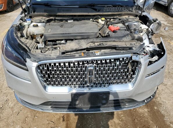 5LMCJ1C98LUL11353 2020 LINCOLN CORSAIR Серебряный Вид задней части салона