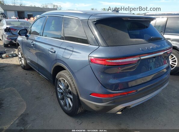 5LMCJ1D90NUL22980 2022 LINCOLN CORSAIR Blue Trasero izquierdo