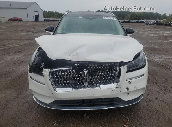 5LMCJ1D95MUL07678 2021 LINCOLN CORSAIR White Vista frontal