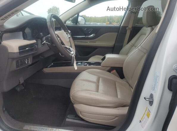 5LMCJ1D95MUL07678 2021 LINCOLN CORSAIR White Vista interior delantera