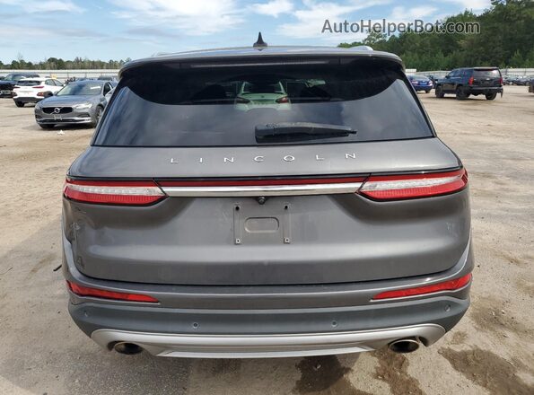5LMCJ1D95MUL09107 2021 LINCOLN CORSAIR Gray Rear view