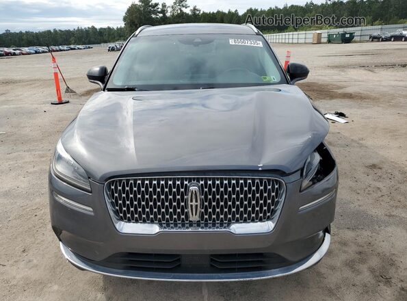 5LMCJ1D95MUL09107 2021 LINCOLN CORSAIR Gray Front view