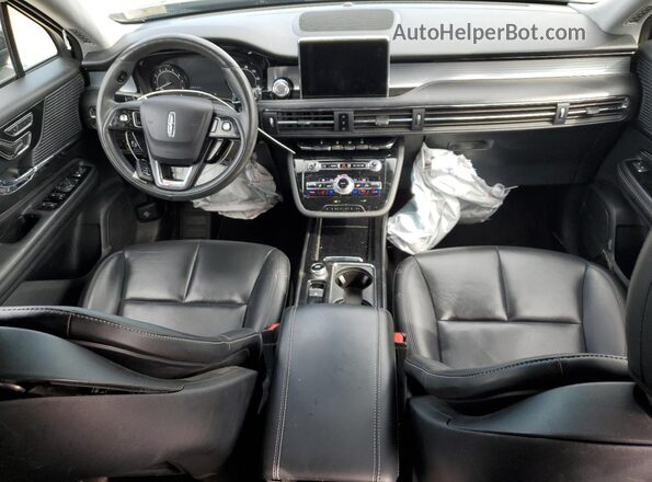 5LMCJ1D95MUL09107 2021 LINCOLN CORSAIR Gray Dashboard view