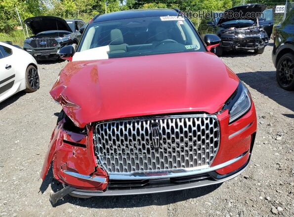 5LMCJ1DA6SUL09575 2025 LINCOLN CORSAIR Red Դիմացի տեսք