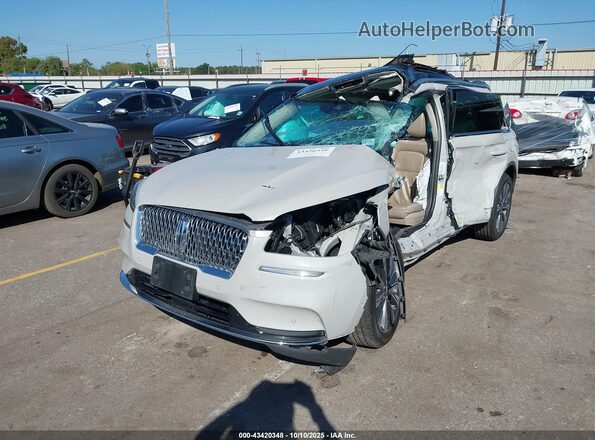 5LMCJ2C93NUL33415 2022 LINCOLN CORSAIR White Przód lewy