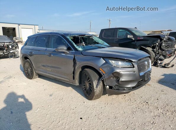 5LMCJ2C98MUL03857 2021 LINCOLN CORSAIR Gray Przód prawy